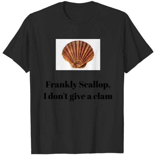 Discover Kids fashion Frankly Scallop funny novelty T-shirt