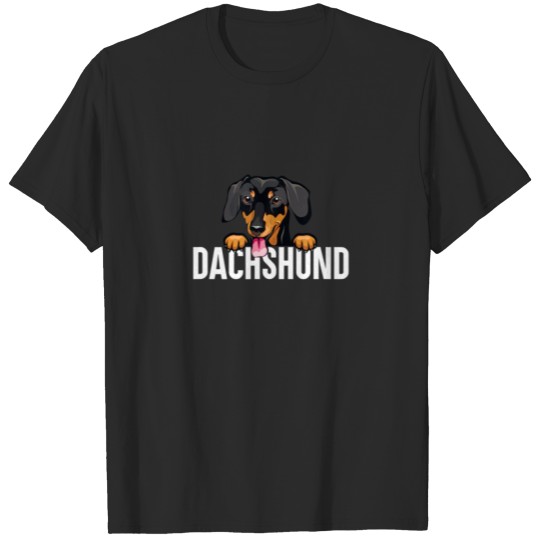 Discover Dachhund Dad Funny Dog Owner Dog Lover Dachshunds T-shirt