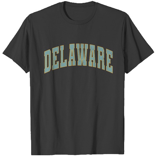 Delaware State Vintage College Style Sweat T-shirt