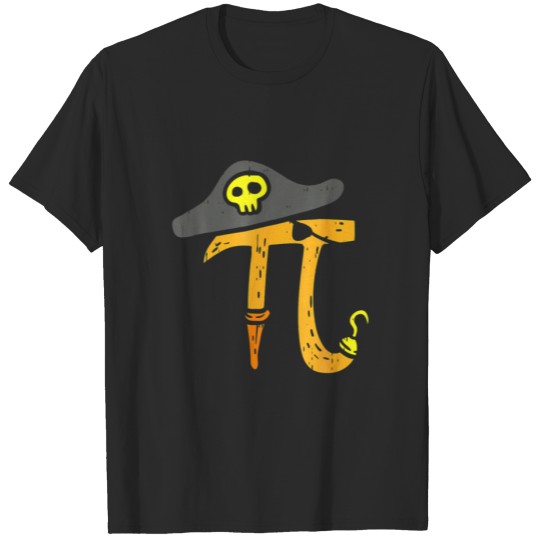 Funny Pi Day Math Geek Boys Rate Pirate Lovers T-shirt