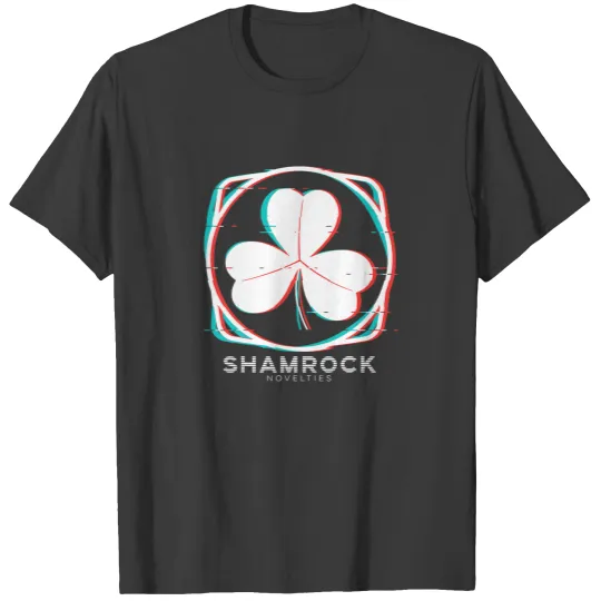 St Patrick's Day Halloween Series Silver Shamrock T-shirt