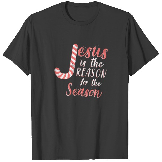 Jesus Is The Reason For The Season Christmas Candy T-shirt