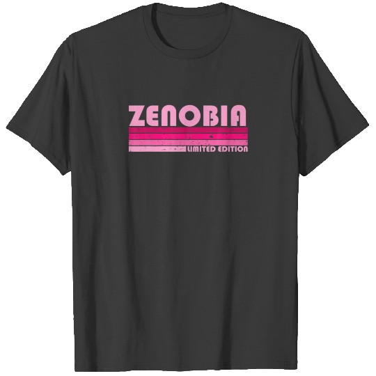 ZENOBIA Name Personalized Retro Vintage 80S 90S Bi T-shirt