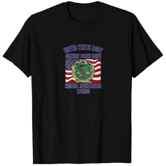 U.S. Army Military Police CID (Back Design) T-shirt