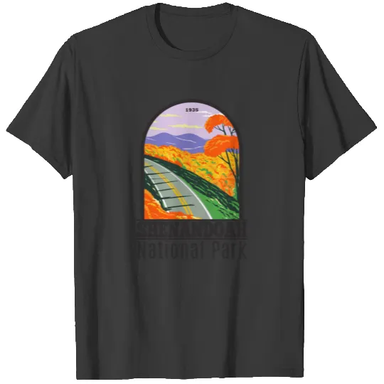 Shenandoah National Park Skyline Drive Virginia T-shirt