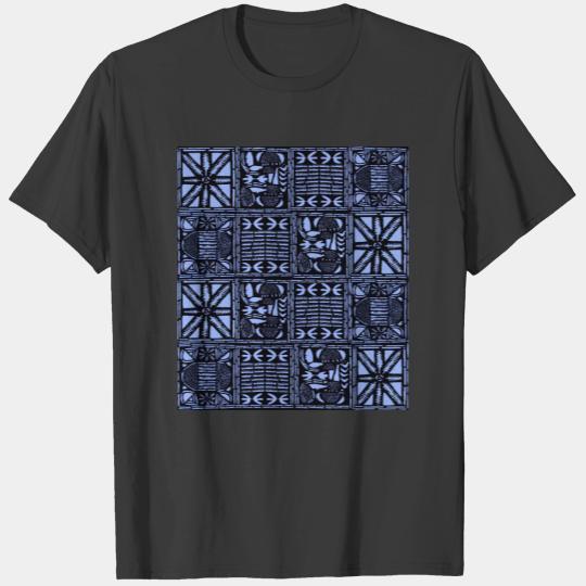 Indigo Batik Quilt - Blue T-shirt