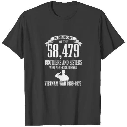 In Memory Vietnam War T-shirt