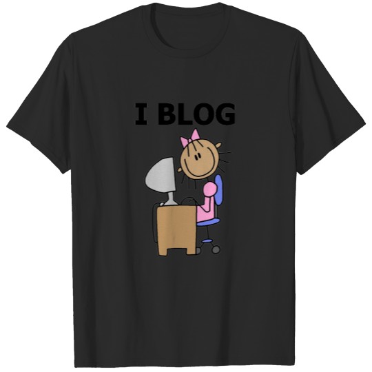 Discover Girl I Blog s and Gifts T-shirt