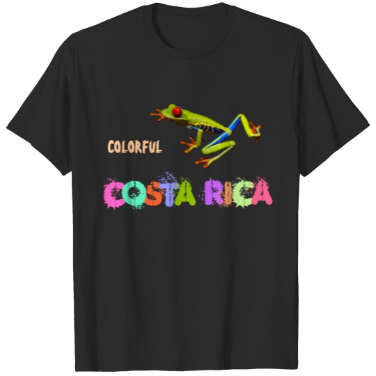 Discover Colorful Costa Rica T-shirt