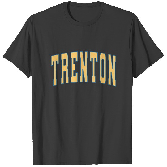 Trenton New Jersey Vintage Varsity College Style S Sweat T-shirt