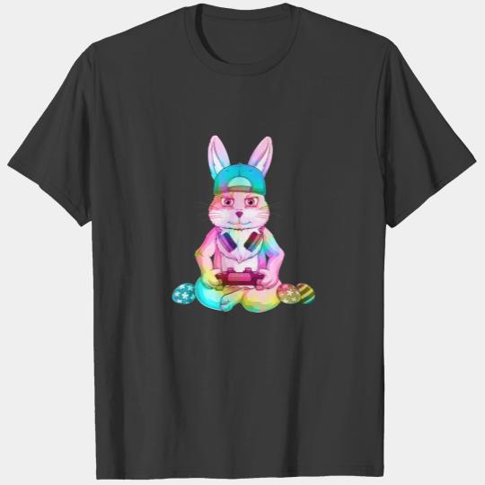 Happy Easter Day Colorful Bunny Egg Boys Girls Kid T-shirt