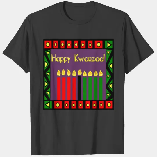 Candles Of Hope Kwanzaa T-shirt