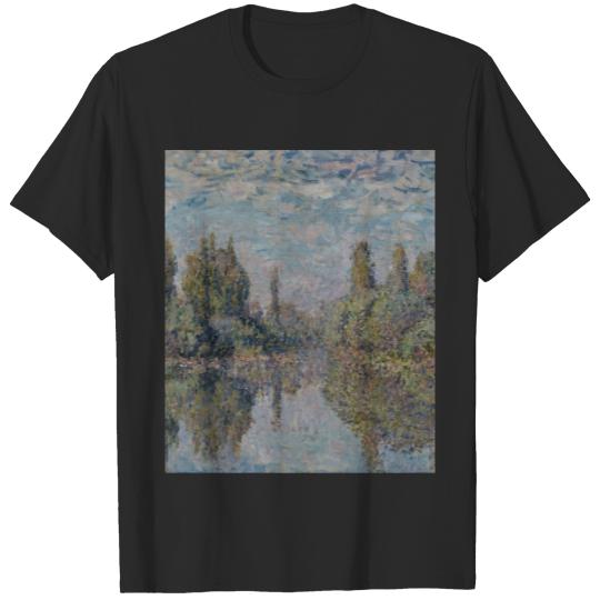 Claude Monet - La Seine À Vetheuil 1878 Plus Size T-shirt