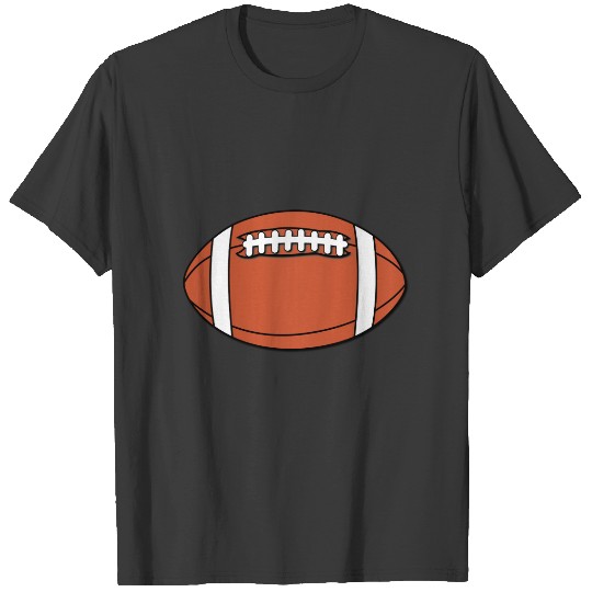 Rugby Ball NO Text T-shirt