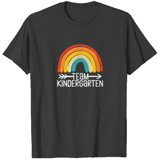 Team Kindergarten Back To School 2021 Rainbow Teac T-shirt