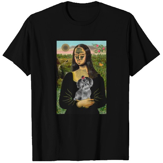 Maltese 8 pup - Mona Lisa T-shirt