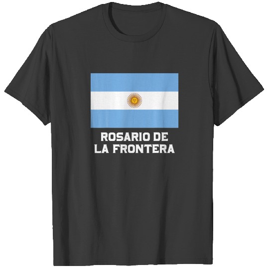 Discover Rosario De La Frontera Republica Argentina Flag Em T-shirt