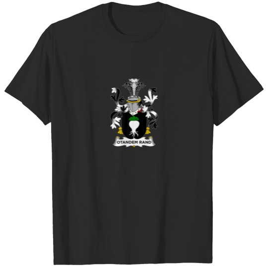 Discover Otandem Rand Coat Of Arms - Family Crest T-shirt