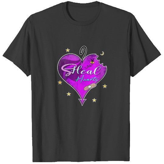 Women Love Heart Bee Cute Image Gift For Girls By T-shirt