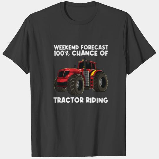Cool Tractor Gift For Men Women Big Farming Vehicl T-shirt