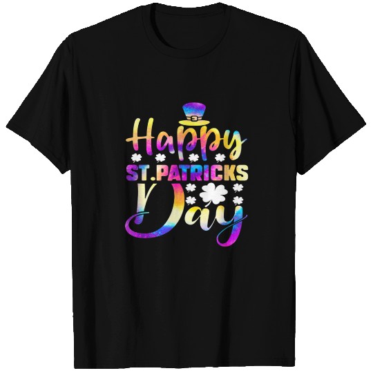 Four Leaf Clover Vintage Saint Happy Patrick Day 2 T-shirt