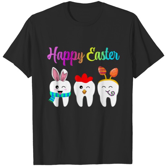 Discover Tooth Easter Gift Funny Costume Bunny Chick Rabbit T-shirt