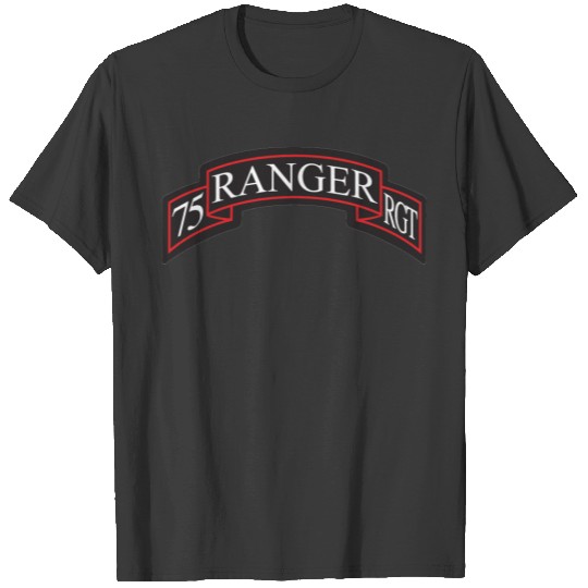 75th Ranger Regiment Scroll T-shirt