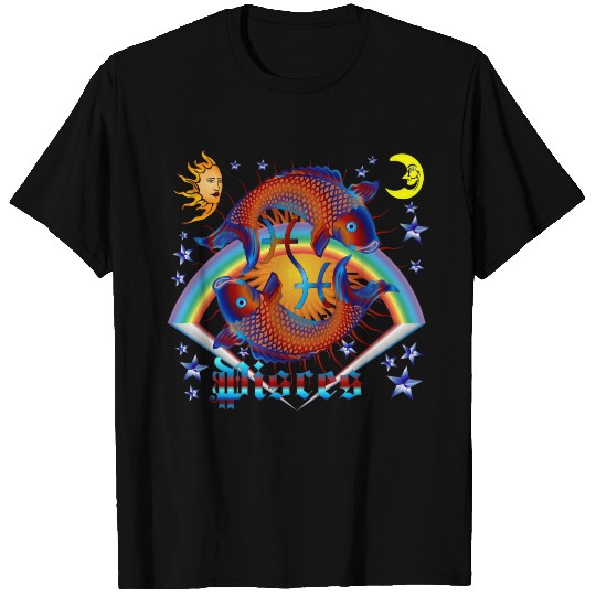 Pisces-Zodiac-V-1 T-shirt