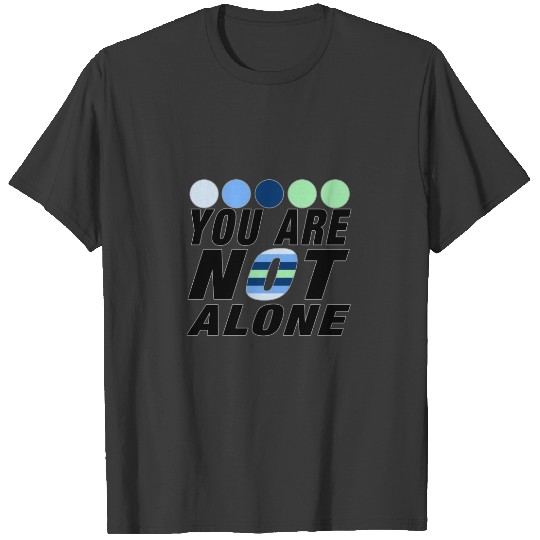 You are not alone - Boyflux Pride T-shirt