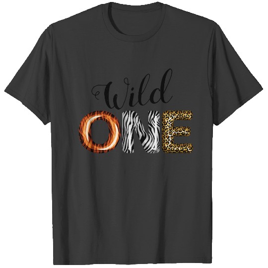 Discover Cute Wild One 1st Birthday T-shirt
