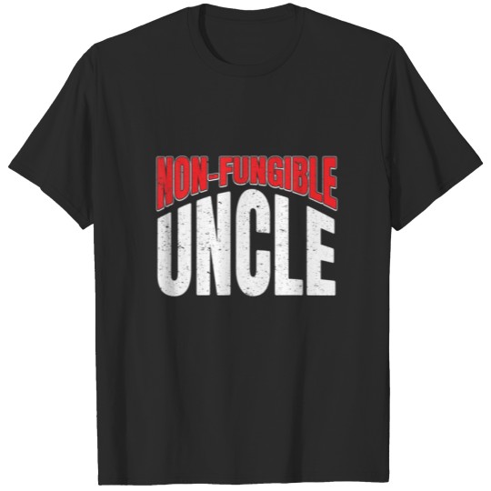 Discover Mens Non Fungible Uncle Crypto Non Fungible Token T-shirt