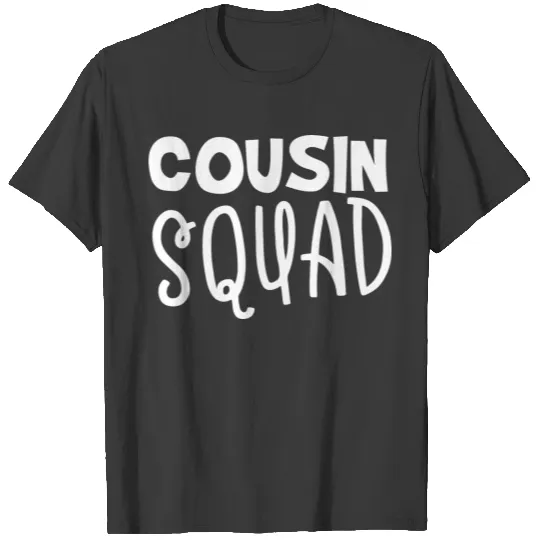 Cousin Squad Cute Funny Family Gathering Christmas T-shirt
