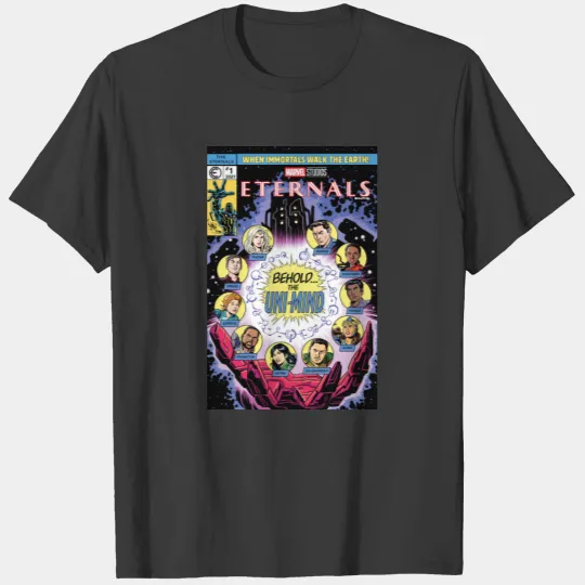 Eternals Classic Comic Book Cover Homage T-shirt