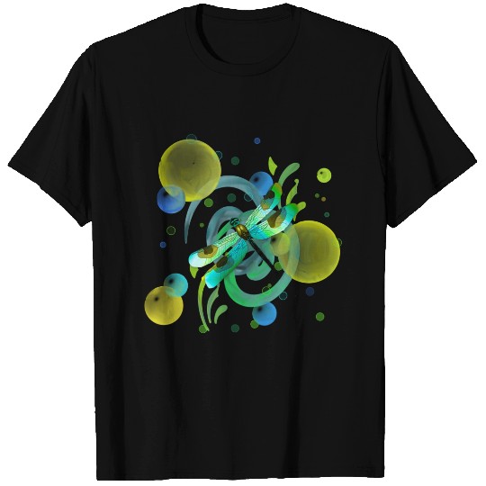 Blue Green Dragonfly T-shirt
