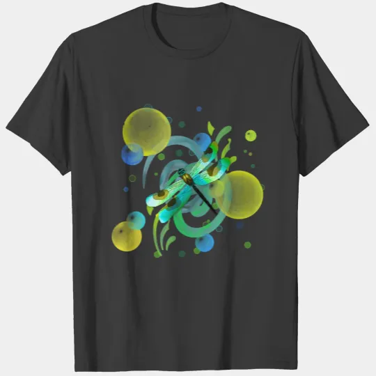 Blue Green Dragonfly T-shirt