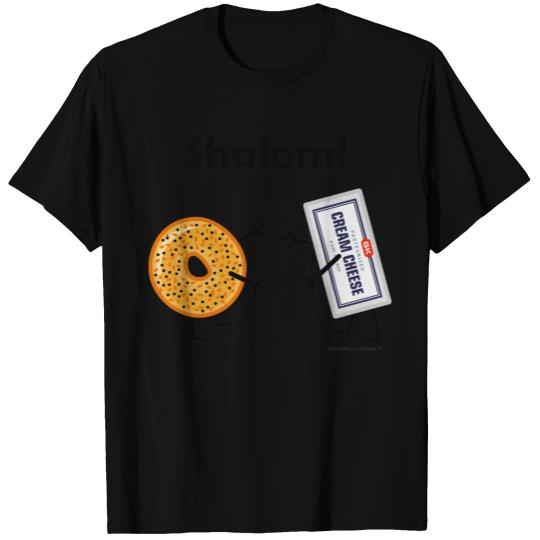 Bagel & Cream Cheese - Shalom! T-shirt