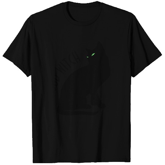 Halloween Black Cat Good Witch Plus Size T-shirt