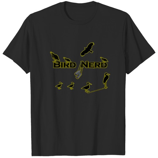 Bird Nerd Silhouette T-shirt