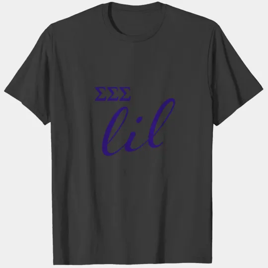 Sigma Sigma Sigma Lil Script T-shirt