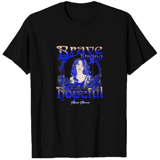 Apraxia Awareness Brave Strong Grateful Hopeful - T-shirt