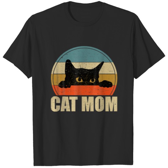 Discover Vintage Cat Mom Ever Mother's Day Cat Lover T-shirt