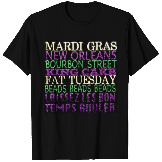 All Right Here! Mardi Gras T-shirt