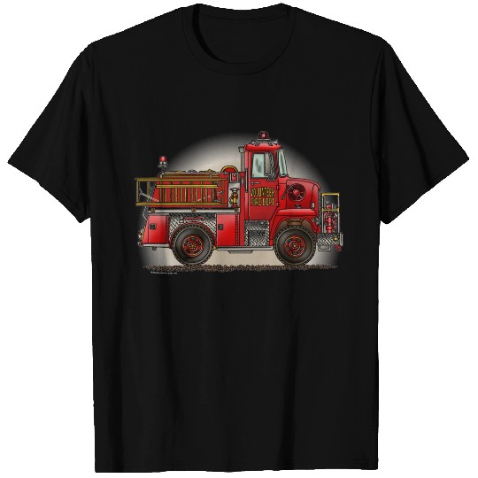 Volunteer Fire Truck T-shirt