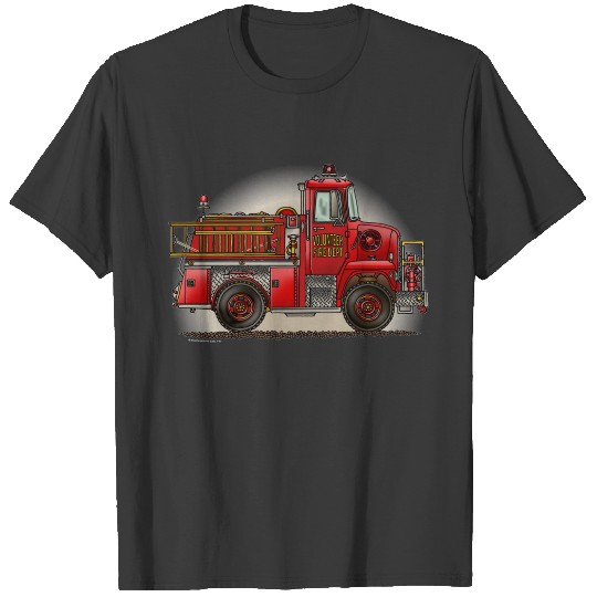Volunteer Fire Truck T-shirt
