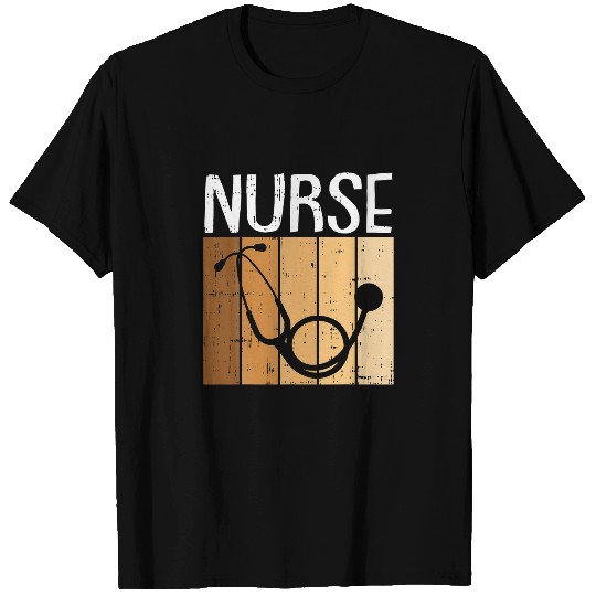 Nurse Stethoscope Black History Month BLM Melanin T-shirt