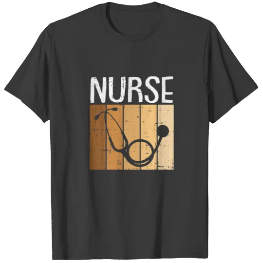 Nurse Stethoscope Black History Month BLM Melanin T-shirt