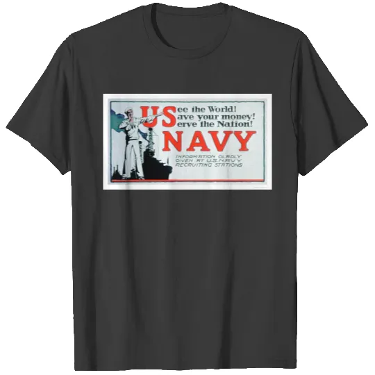 See the World, US Navy (US02162) T-shirt