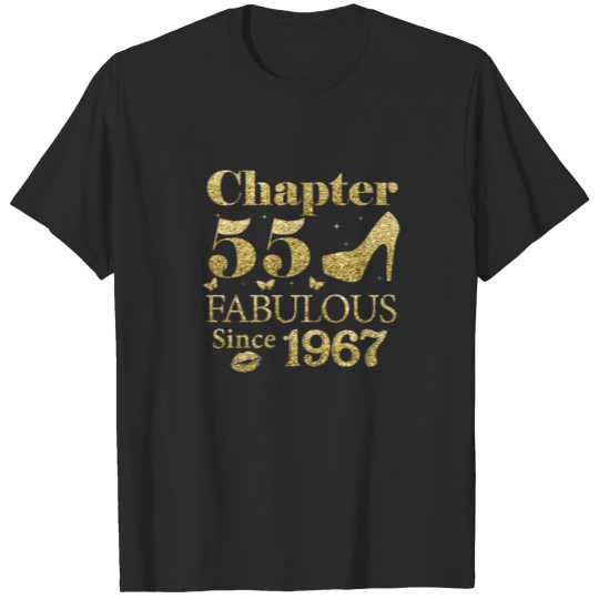 Discover Chapter 55 Fabulous Since 1967 55Th Birthday Gift T-shirt