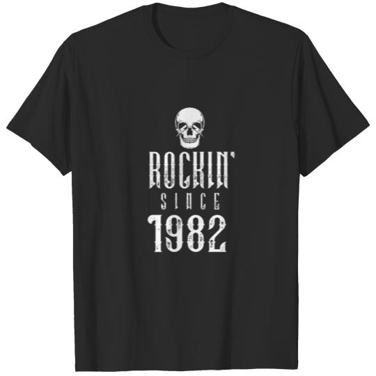 Classic 40Th Birthday Classic Rock 1982 Birthday T-shirt
