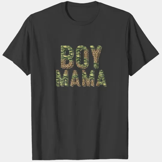 Boy Mama Camo Color For Mother Mother's Day T-shirt